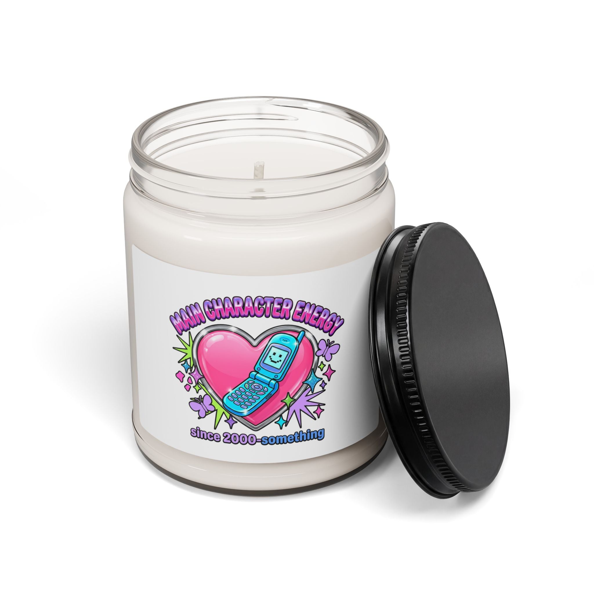 Y2K Flirty Retro Phone Candle | Soy Jar 9oz