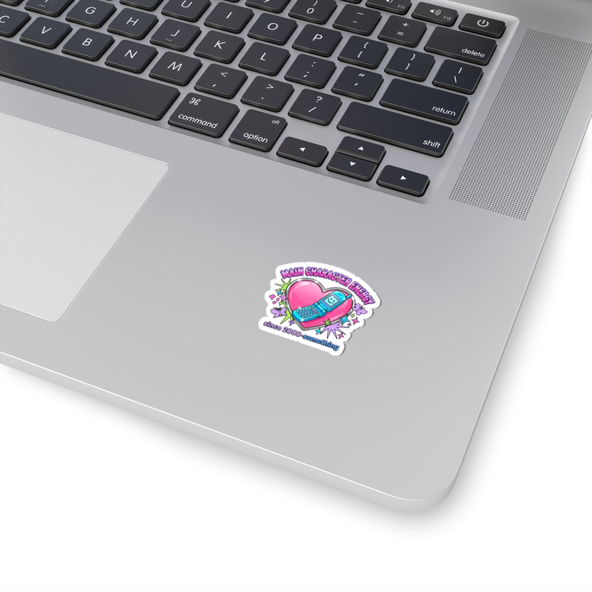 Main Character Energy Kiss-Cut Sticker | Y2K Aesthetic, 2000s Nostalgia