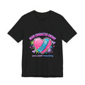 Y2K Flip Phone Heart Graphic Tee | 2000s Aesthetic, Retro Internet Shirt