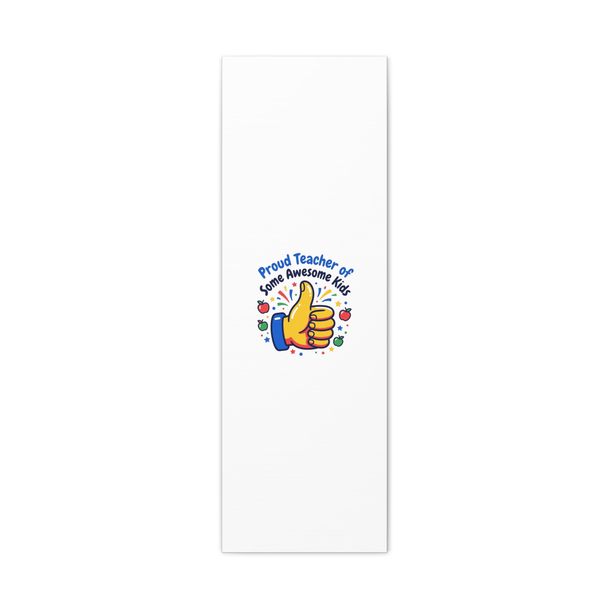Proud Teacher of Some Awesome Kids Canvas, Teacher Appreciation Gifts | Teacher Life