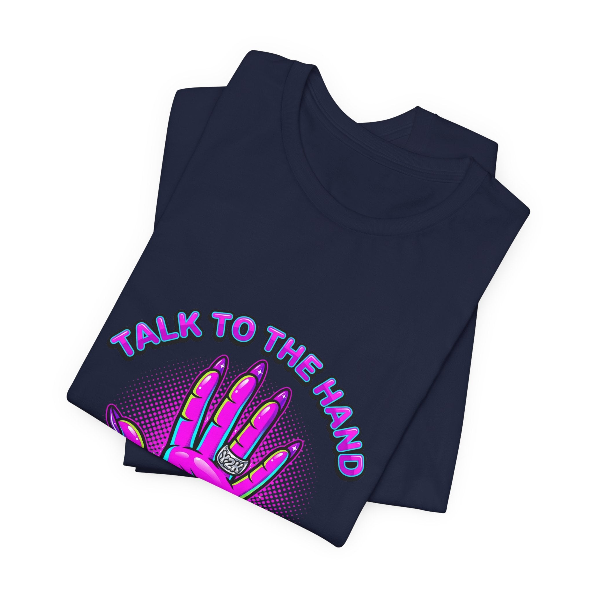 Talk To The Hand graphic tee | Y2K aesthetic, retro internet shirt