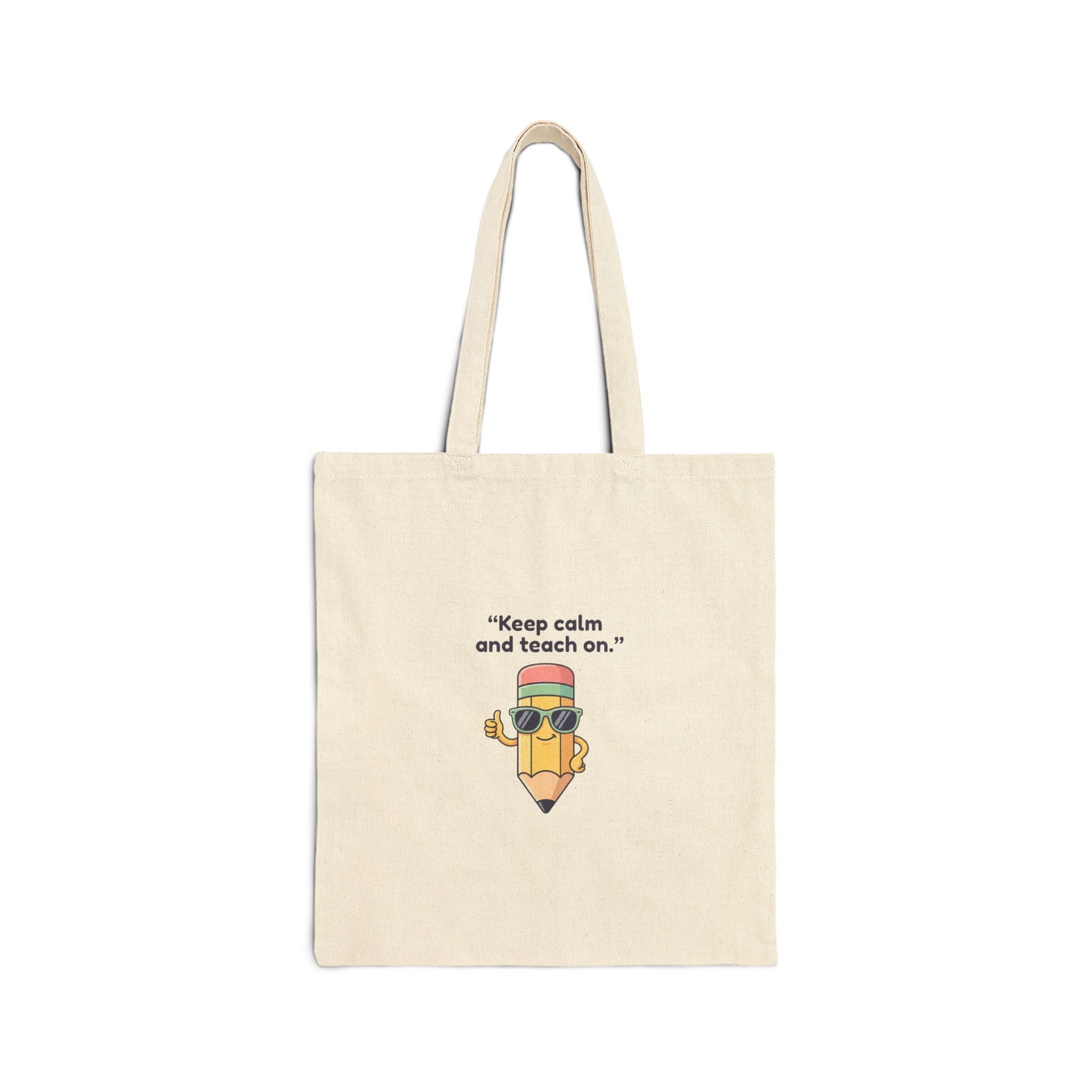 Keep Calm and Teach On Tote | Teacher Appreciation, Teacher Life