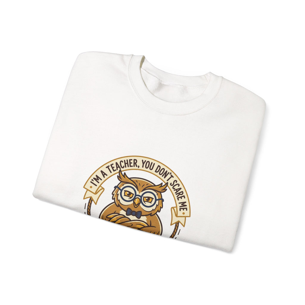 I'M A TEACHER You Don't Scare Me Sweatshirt | Teacher Appreciation, Teacher Life