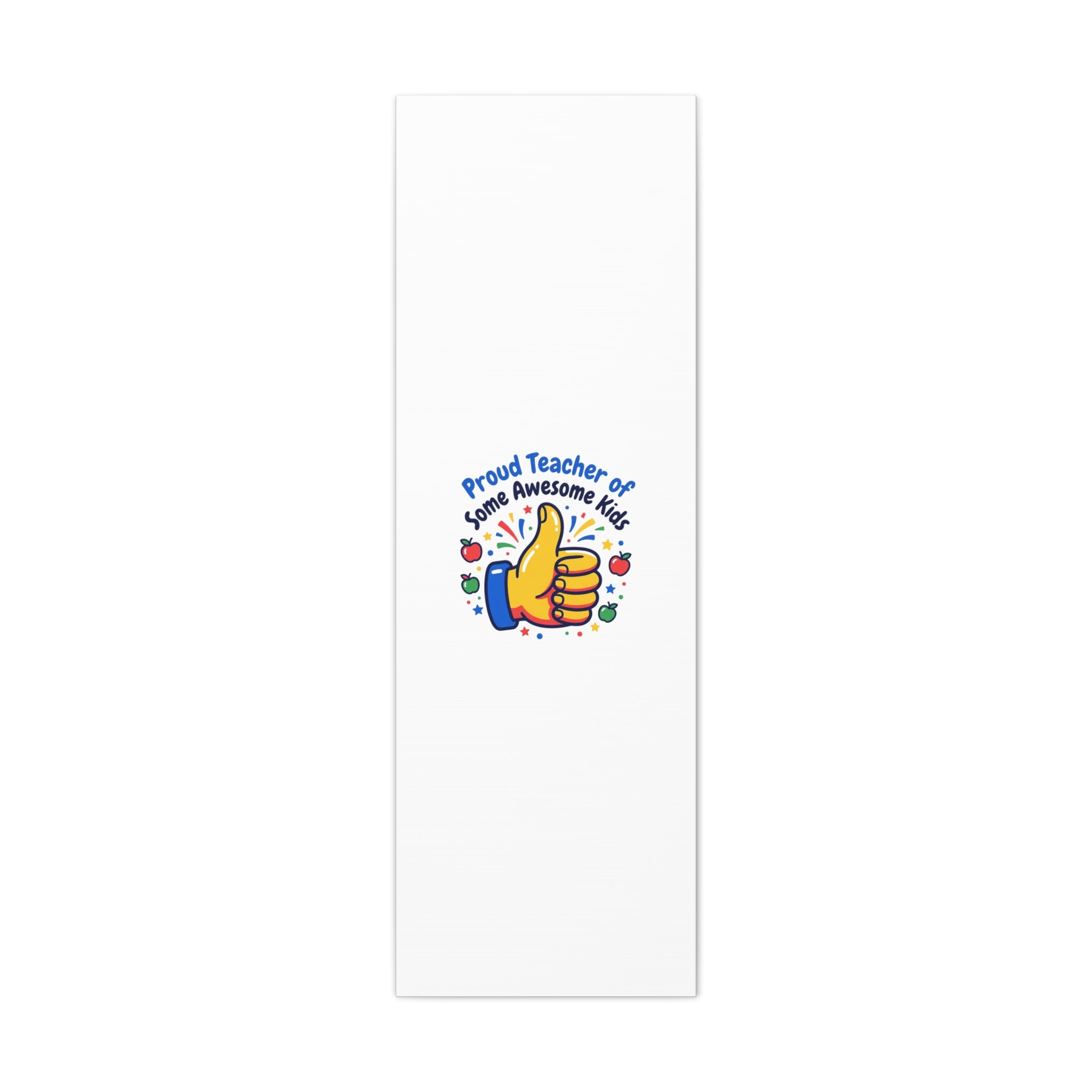 Proud Teacher of Some Awesome Kids Canvas, Teacher Appreciation Gifts | Teacher Life