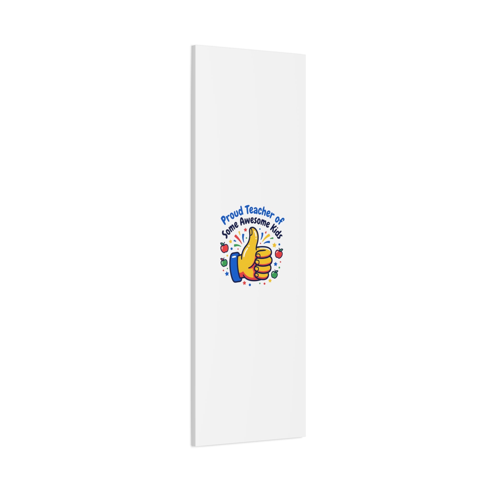 Proud Teacher of Some Awesome Kids Canvas, Teacher Appreciation Gifts | Teacher Life