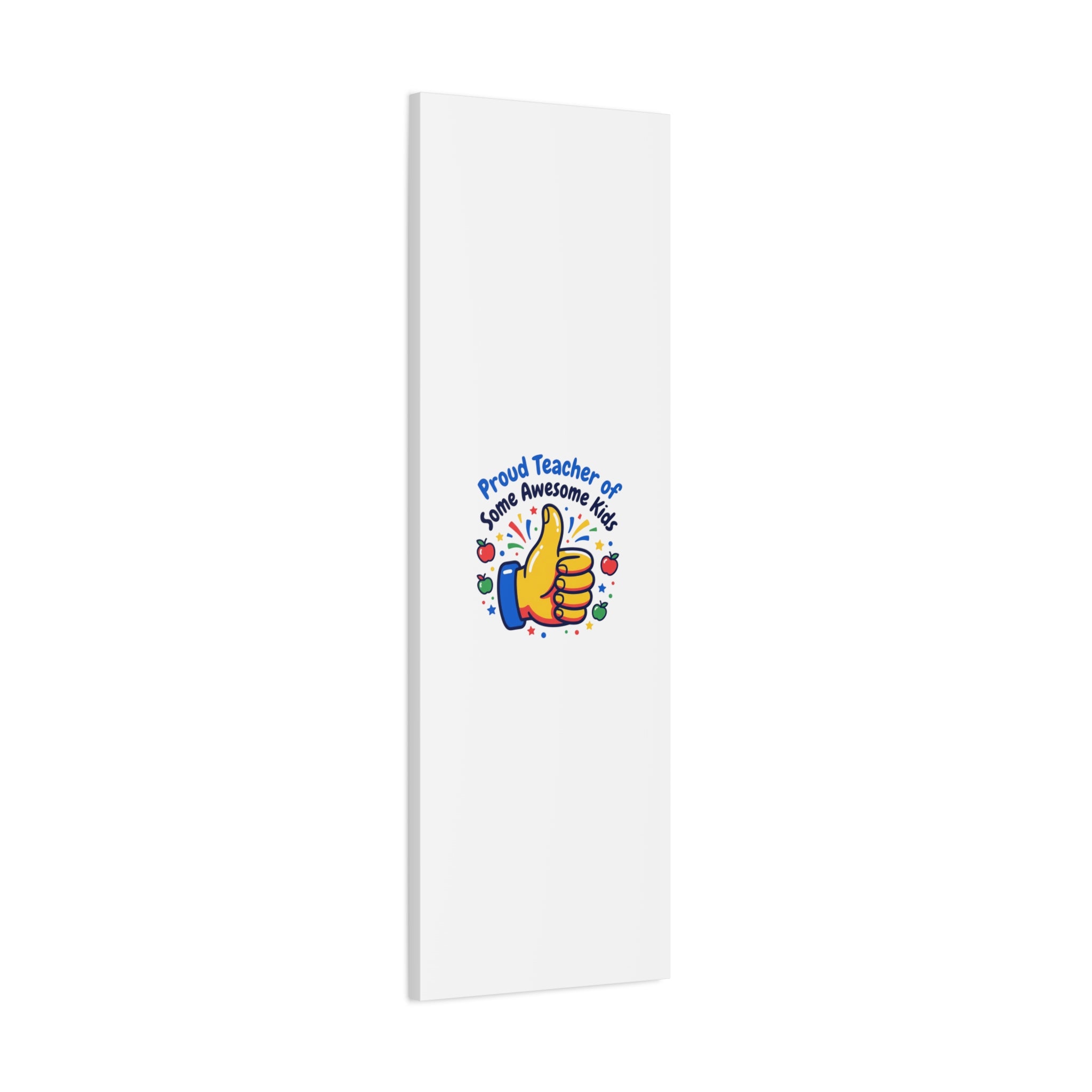 Proud Teacher of Some Awesome Kids Canvas, Teacher Appreciation Gifts | Teacher Life