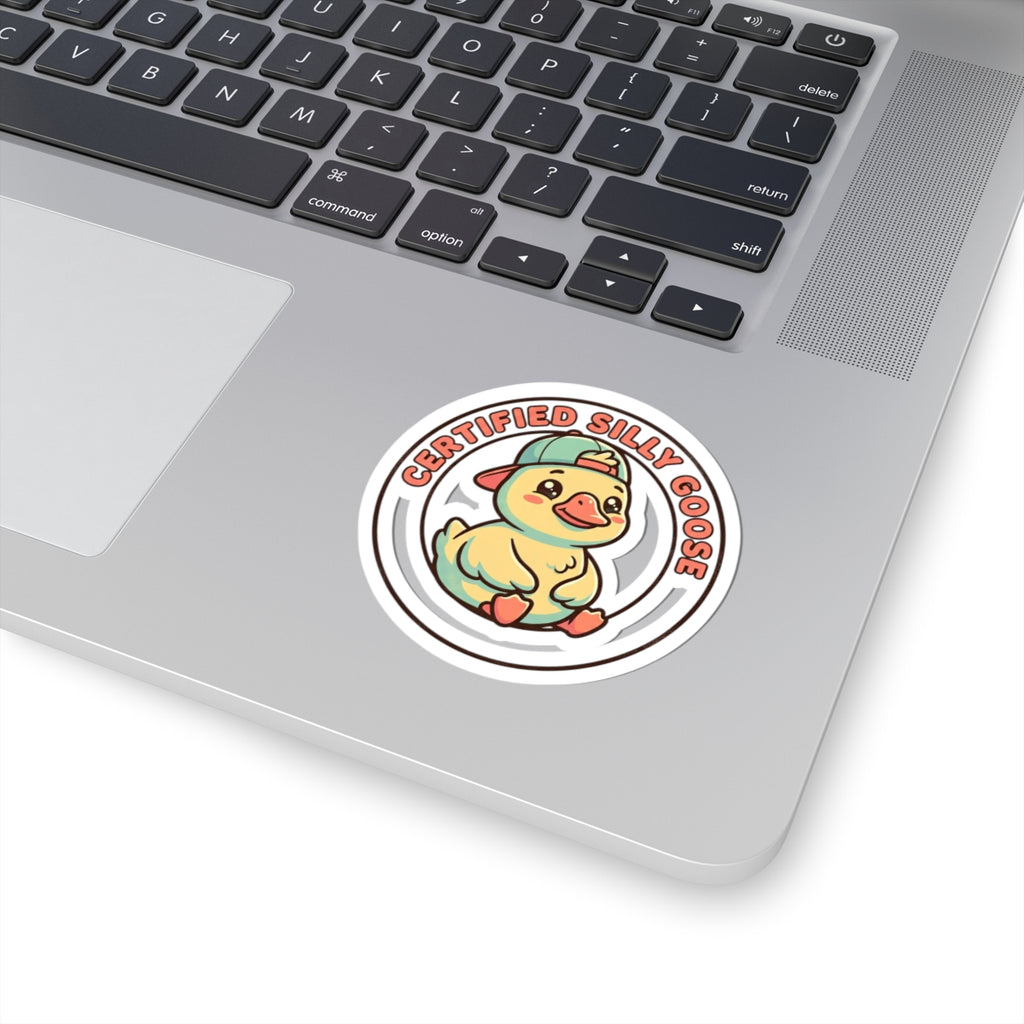 Certified Silly Goose Sticker | wholesome meme, cute animal pun