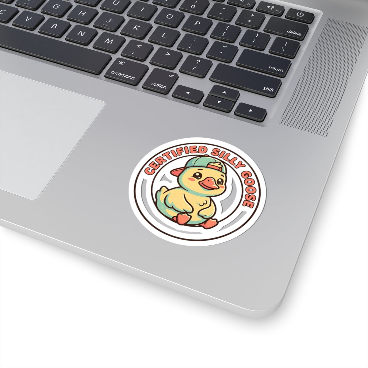 Certified Silly Goose Sticker | wholesome meme, cute animal pun