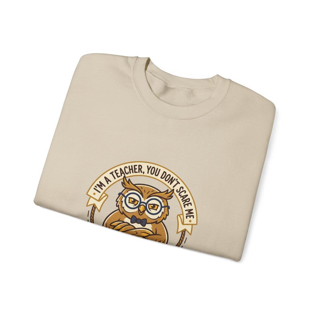 I'M A TEACHER You Don't Scare Me Sweatshirt | Teacher Appreciation, Teacher Life
