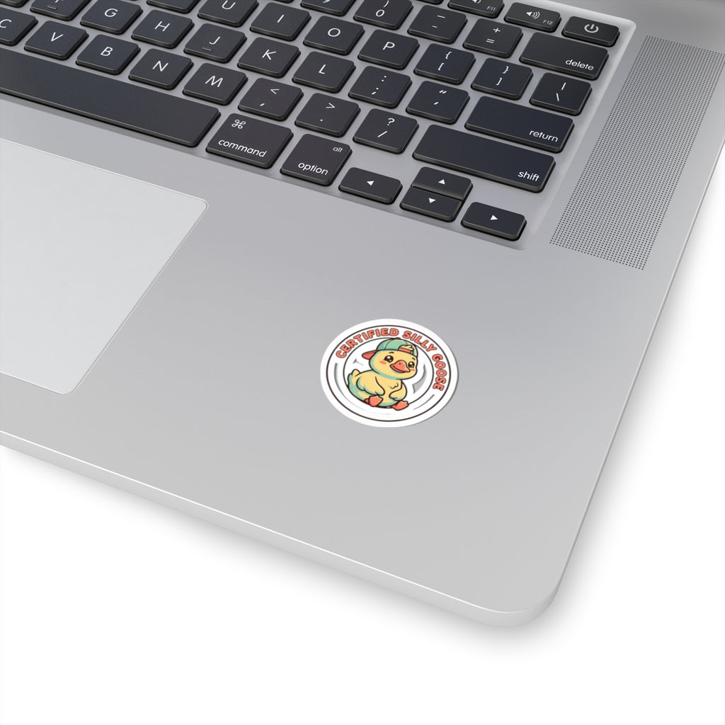Certified Silly Goose Sticker | wholesome meme, cute animal pun