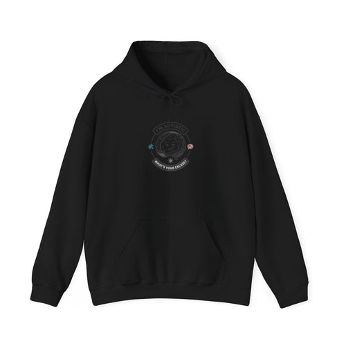 Autistic Pride Patch Hoodie | neurodiversity, autism acceptance
