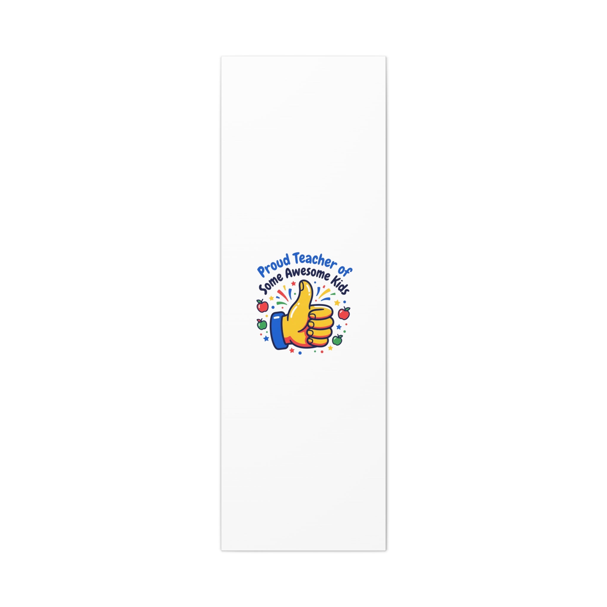 Proud Teacher of Some Awesome Kids Canvas, Teacher Appreciation Gifts | Teacher Life
