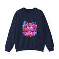 Too Glam to Give a Damn Crewneck Sweatshirt | Y2K aesthetic, 2000s retro