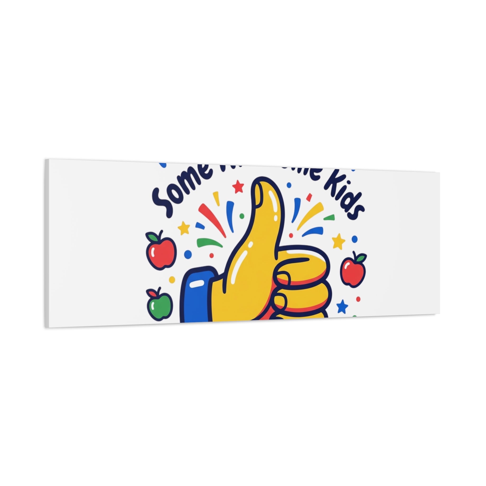 Proud Teacher of Some Awesome Kids Canvas, Teacher Appreciation Gifts | Teacher Life