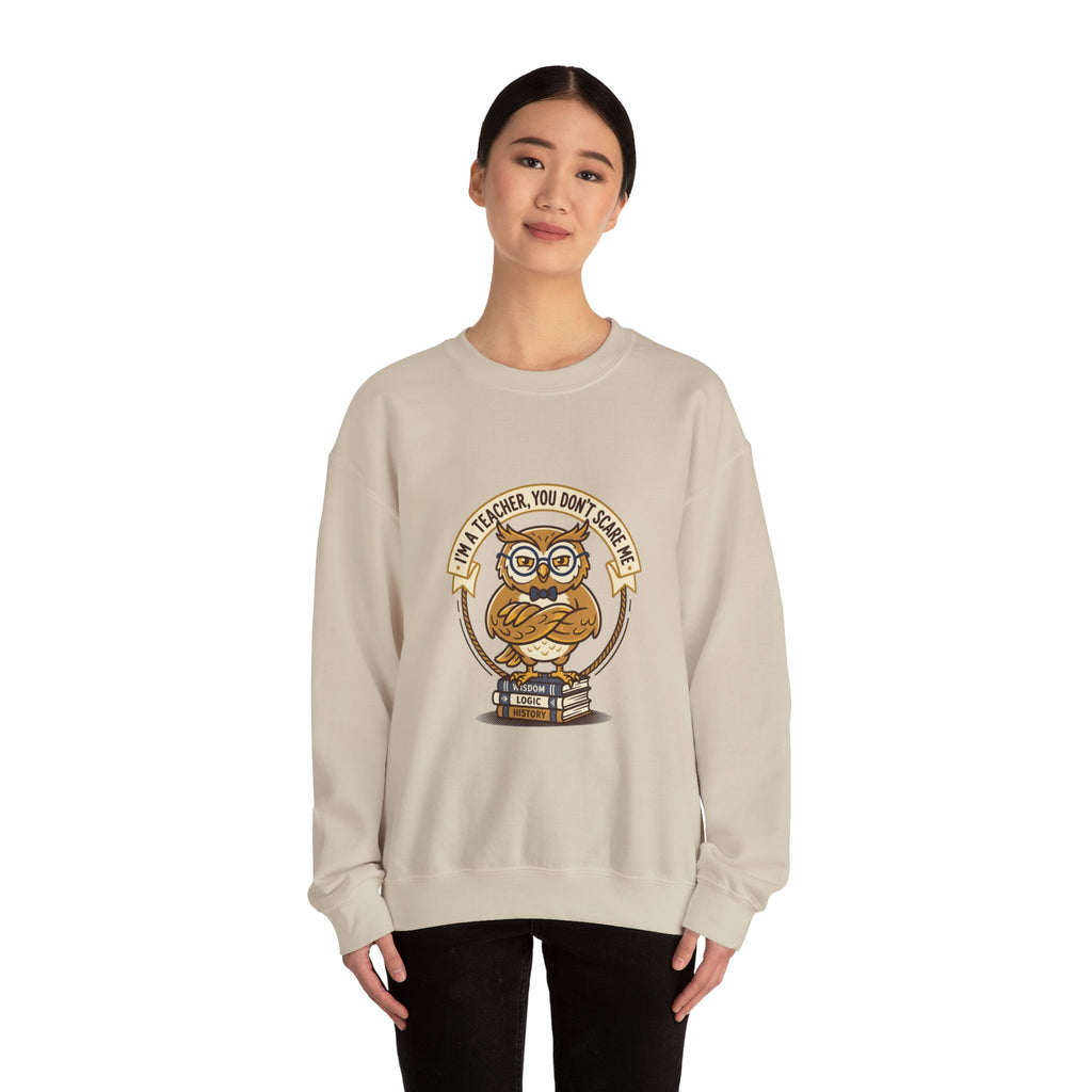 I'M A TEACHER You Don't Scare Me Sweatshirt | Teacher Appreciation, Teacher Life