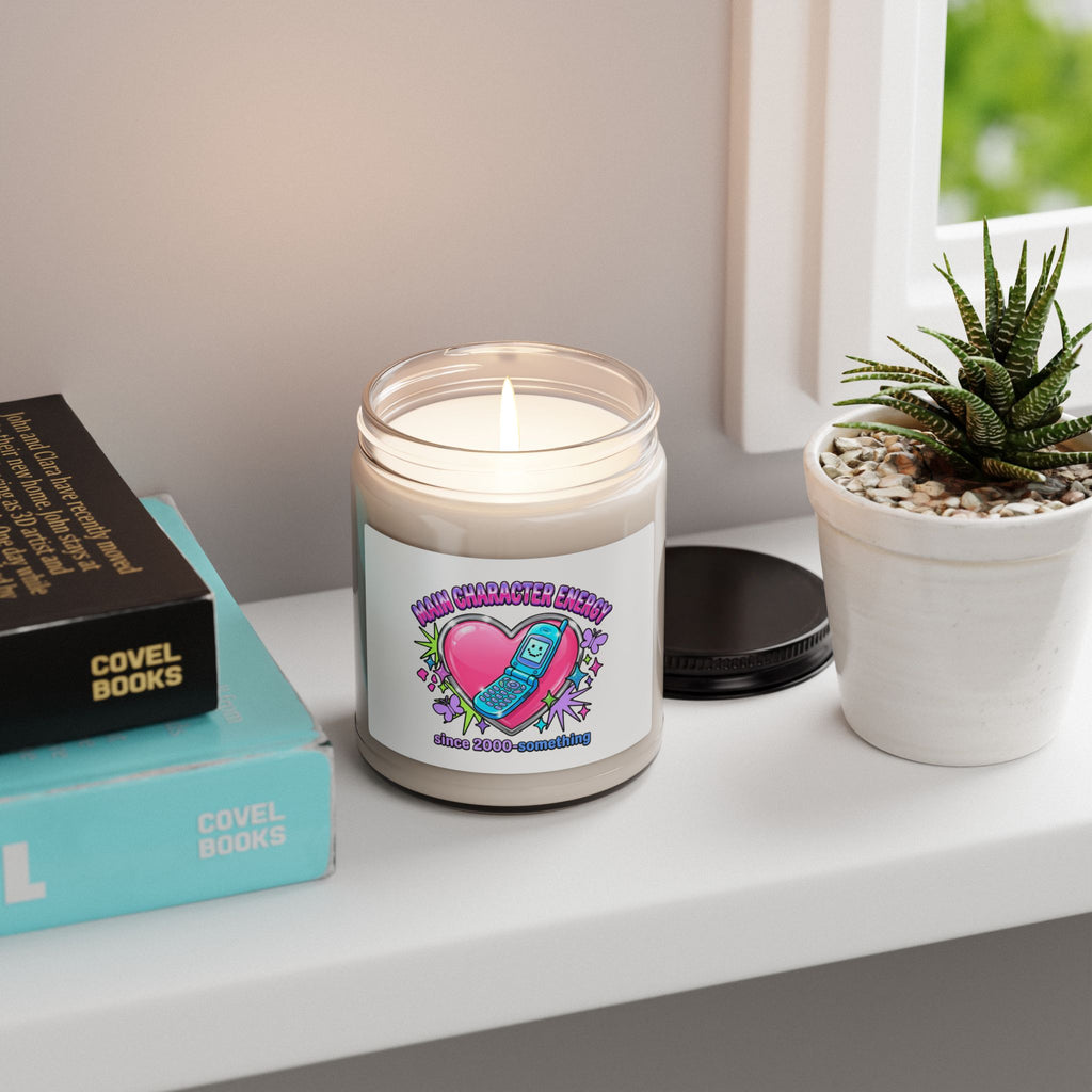 Y2K Flirty Retro Phone Candle | Soy Jar 9oz