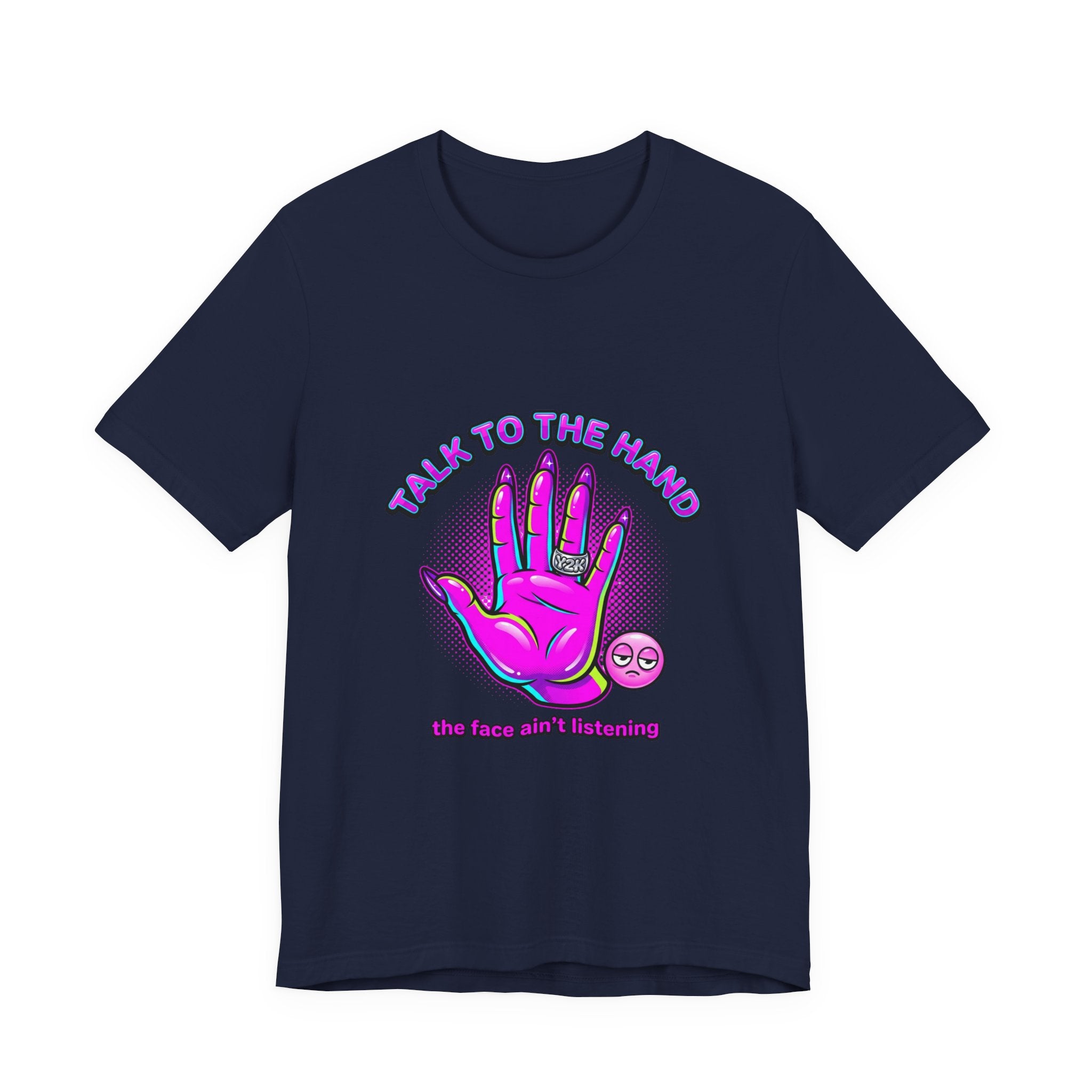 Talk To The Hand graphic tee | Y2K aesthetic, retro internet shirt