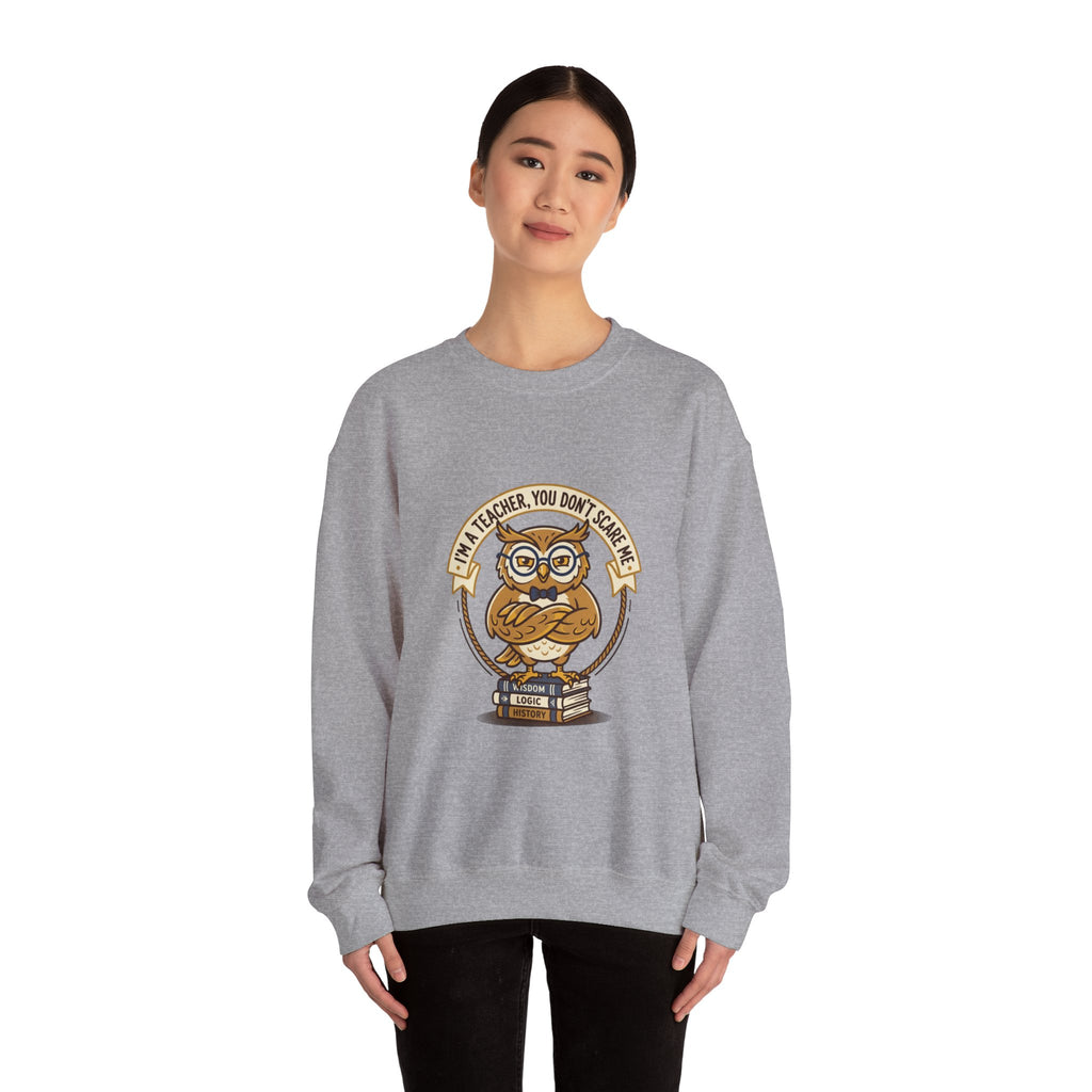 I'M A TEACHER You Don't Scare Me Sweatshirt | Teacher Appreciation, Teacher Life