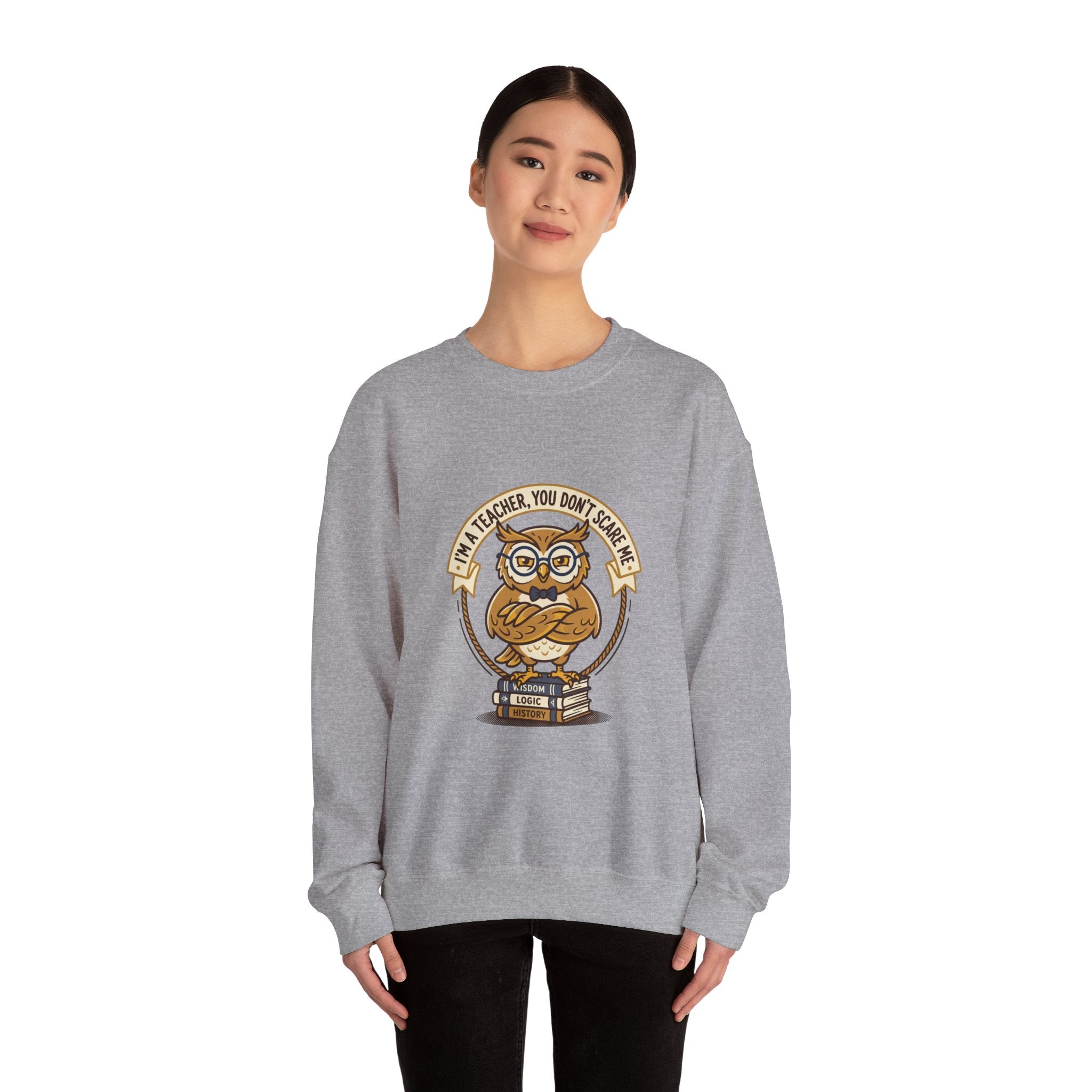 I'M A TEACHER You Don't Scare Me Sweatshirt | Teacher Appreciation, Teacher Life
