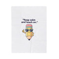 Keep Calm and Teach On Pencil Throw Blanket | Teacher Appreciation, Teacher Life
