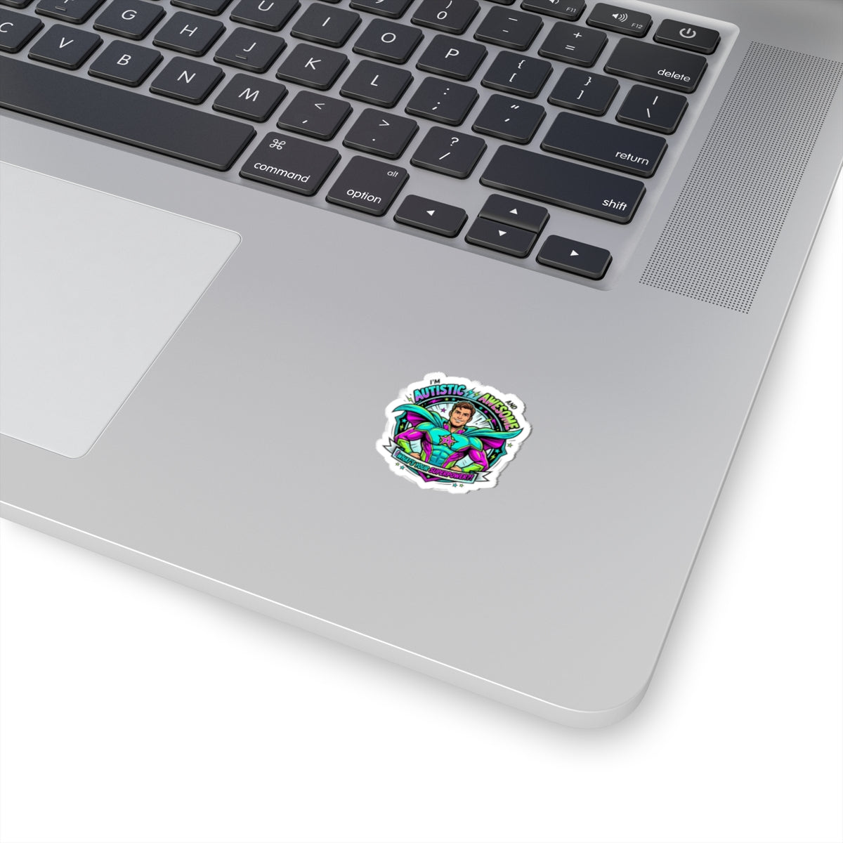 Autistic and Awesome Sticker | neurodiversity, autistic pride, decal