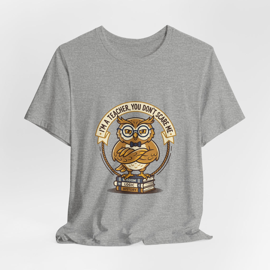 I’m a Teacher You Don’t Scare Me Tee | Teacher Appreciation, Teacher Life