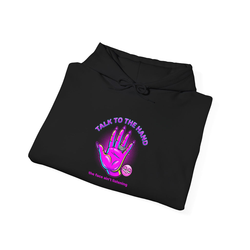 Sassy Y2K Palm Graphic Hoodie | 2000s Aesthetic, Retro Internet Style